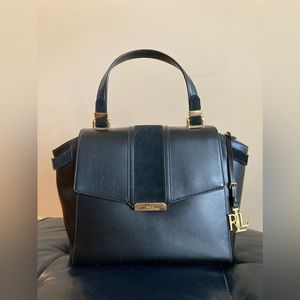 (NEW) Lauren Ralph Lauren Leather bag (+shoulder strap)